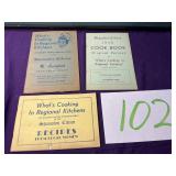 1950s Shamokin citizen cookbooks