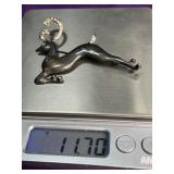 Sterling deer pin