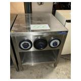 NSF stainless steel cup dispenser cabinet