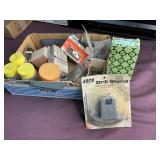 Hardware lot, including nails, anchors and more