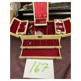 Vintage jewelry case