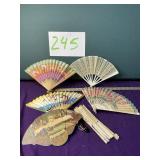 Assorted fan collection