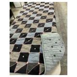 Handmade quilt 72 inches by 65 inches