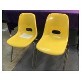 KREUGER MCM fiberglass chairs