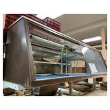 72ï¿½ W x 22ï¿½ H lighted countertop display cabinet.