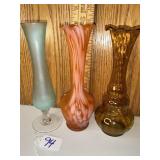 Bud vases lot