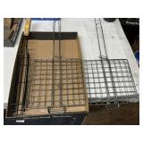 Campfire, cooking baskets