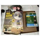 Propane lantern, and heater