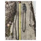 12 ft chain and MISC additional chain