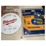 New package sawblades 7 1/4