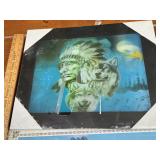 3-D wall art original packaging