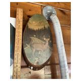 Wood wall art Whitetail