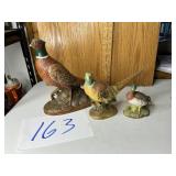 Porcelain bird figures Iï¿½ll have subtle condition