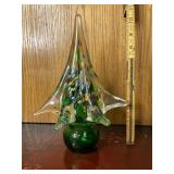 ART GLASS X-MAS TREE