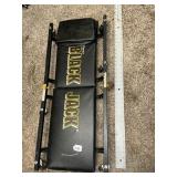 Blackjack creeper, six wheels collapsible