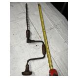 Hand drill speed bit