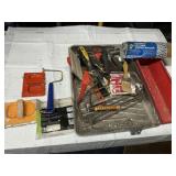 Painting supply box lot