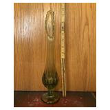 FENTON COLONIAL GREEN VASE