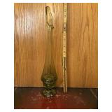GREEN SWUNG VASE