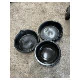 3 oil drain pans