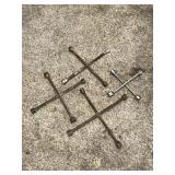 Four-way lug wrenches