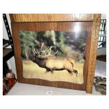 Elk wall artwork