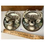 The Bradford exchange Whitetail wall reliefs