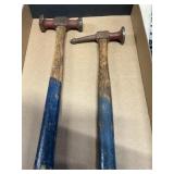 Auto body shaping hammers