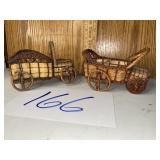 Wicker home decor car motif