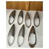 Teardrop tail lights from vintage cars