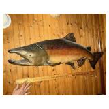 Taxidermy salmon over 36 inches
