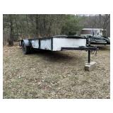 14 foot special construction trailer