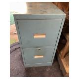 2 drawer metal file cabinet 15 x28