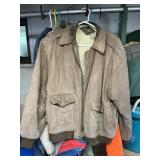 Classic leather jacket see all pics appears L or