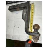 12 inch drop ball hitch