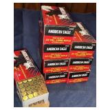 Eight boxes American Eagle