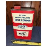 Vintage gunpowder canister (No powder)