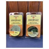 (2) gun cleaning bore snakes