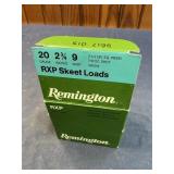 Remington Skeet loads 20 gauge