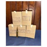 Mauser ammo five boxes (15rnds ea)
