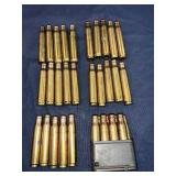 30ï¿½06 blanks with one stripper clip