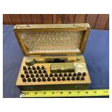 Early US military stamp kit (dog tags)