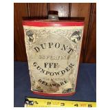 Vintage gunpowder canister (No powder)