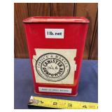 Vintage gunpowder canister