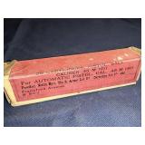 Vtg .45 cal M 1911 ball ammo