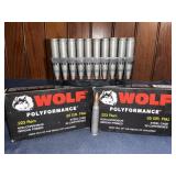 Wolf two boxes total 40 rounds