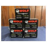 100 rounds wolf (see pics for Cal)