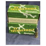 100 rounds 22 thunder bolt