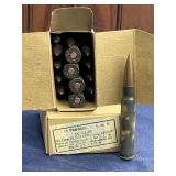 Two boxes Mauser ammunition