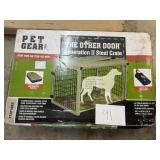 Pet gear generation steel dog crate
